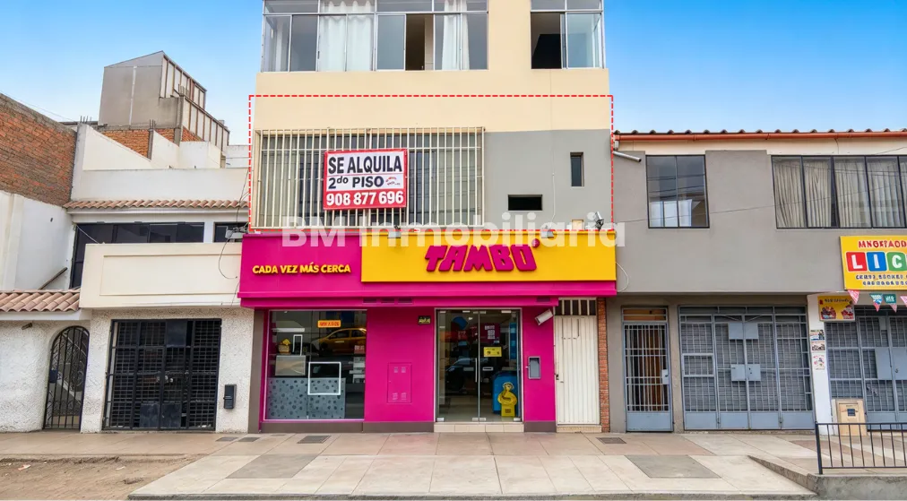 Alquiler de Local Comercial de 110 m² en 2.º Piso, Av. Túpac Amaru | Comas